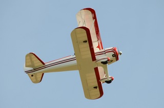 In-flight Pictures of the Great Planes Super Stearman