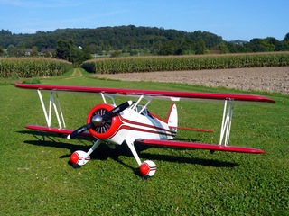 The completed Great Planes Super Stearman