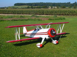 Great Planes Super Stearman 120 with O.S. FS-120S III-P