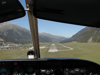 approach to Samedan