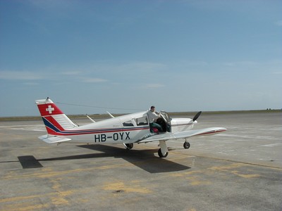 flying in southern France